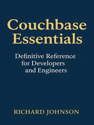 cover image of Couchbase Essentials